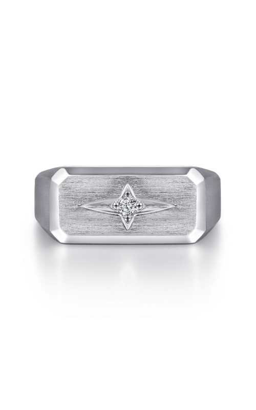 Men's Sterling Silver North Star Ring