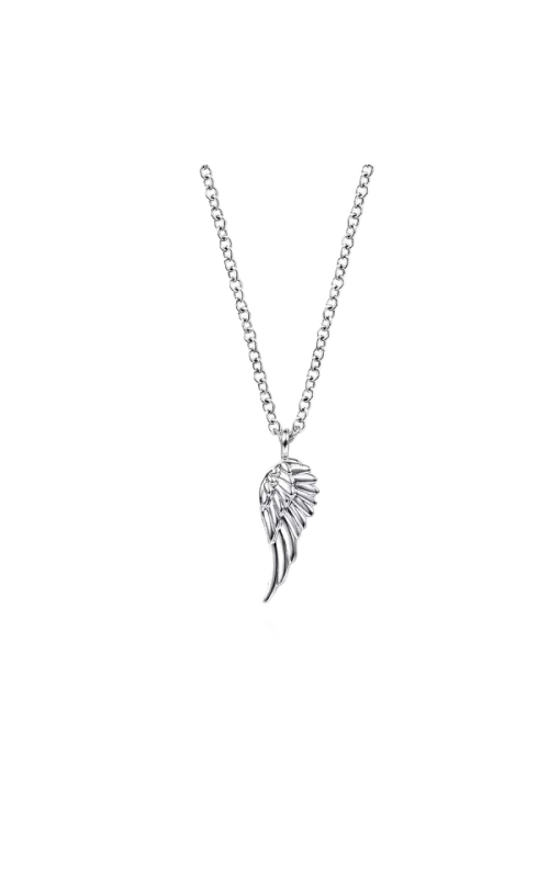 Sterling Silver Angel Wings Pendant