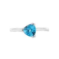 Swiss Blue Topaz Ring thumbnail 1