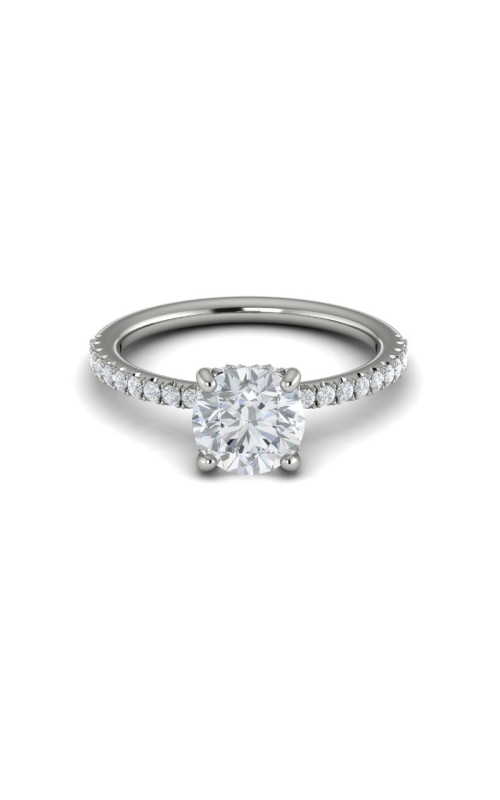 Medawar Crown Collection 1.00ct Round Lab Grown Diamond Engagement Ring