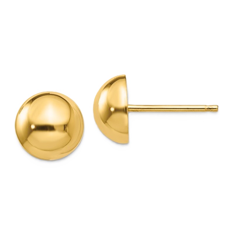 14k Yellow Gold Ball Earrings 14k Yellow Gold Ball Earrings