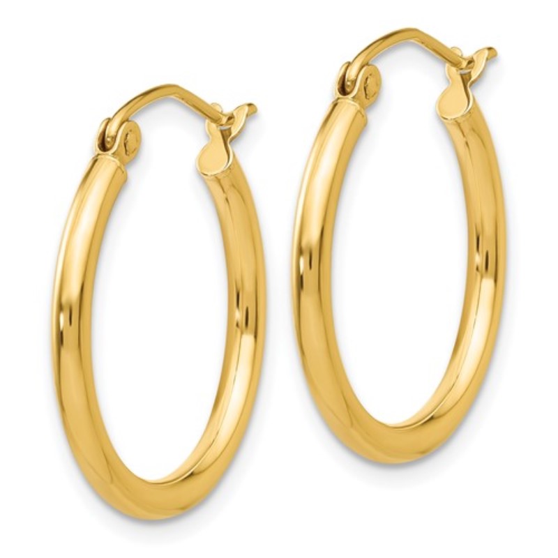 14k Yellow Gold Hoop Earrings 14k Yellow Gold Hoop Earrings