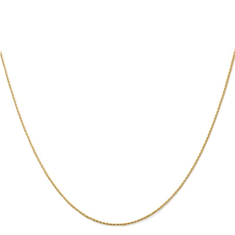 14k Yellow Gold 18" Diamond Cut Parisian Wheat Chain 14k Yellow Gold 18" Diamond Cut Parisian Wheat Chain