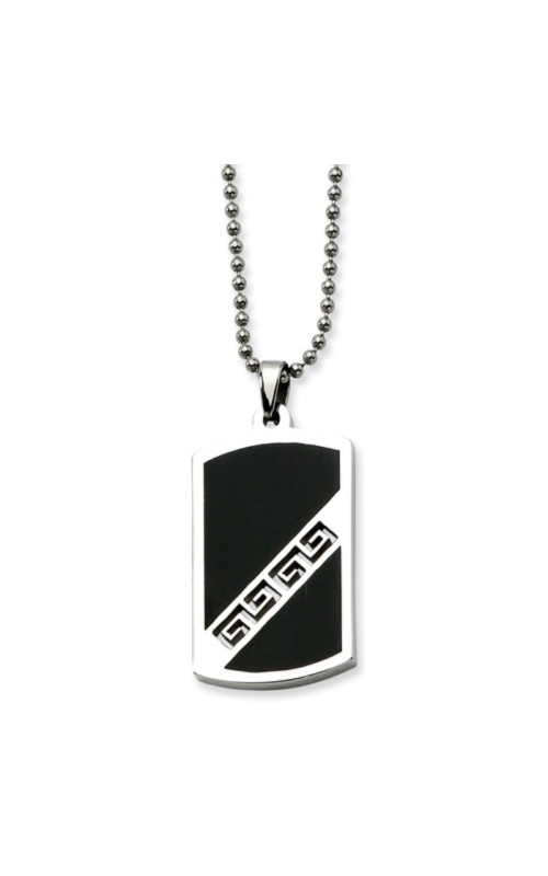 Men's Stainless Steel Dog Tag Necklace