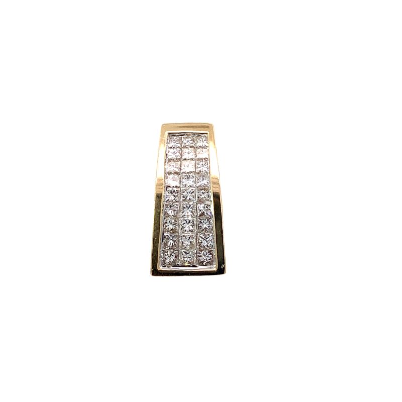 Estate Diamond Slide Pendant Estate Diamond Slide Pendant