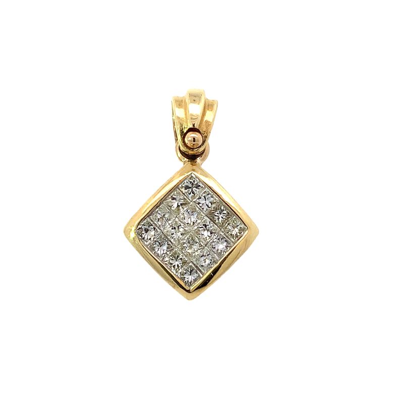 Estate Diamond Pendant Estate Diamond Pendant