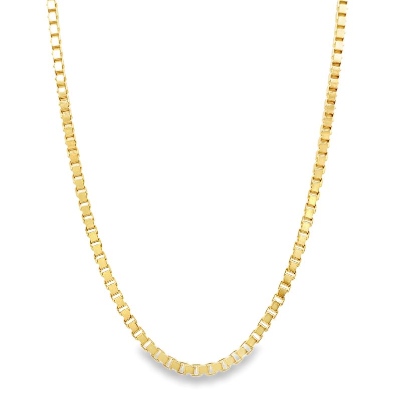 Estate Gold Box Chain Estate Gold Box Chain