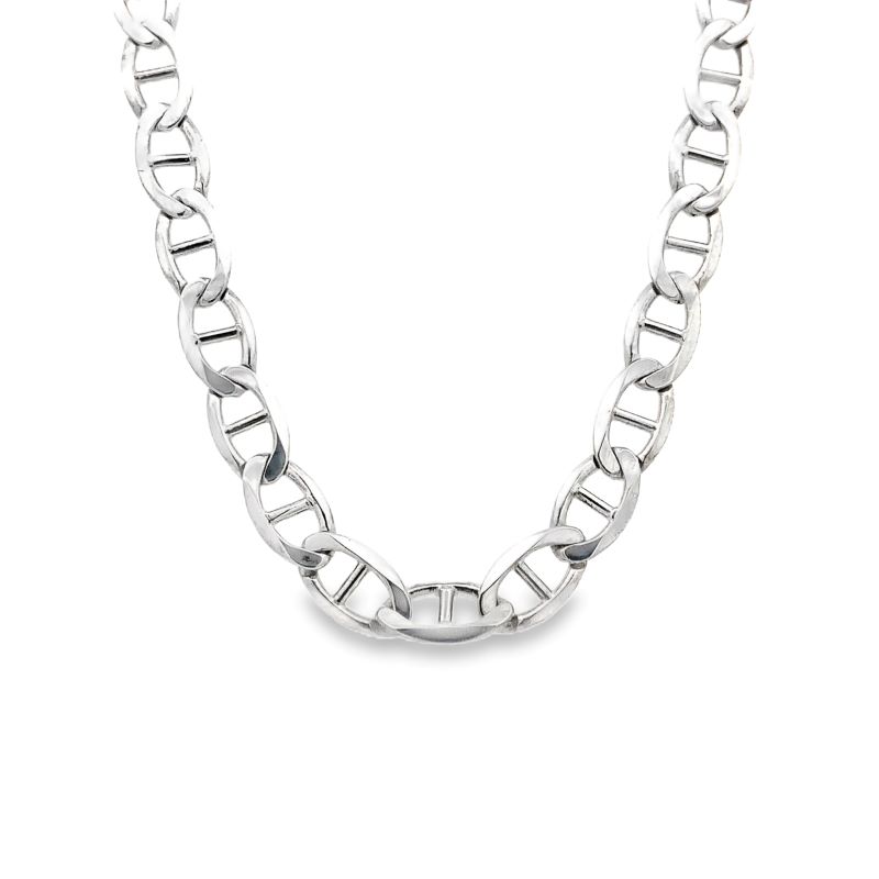 Estate Silver Anchor Chain