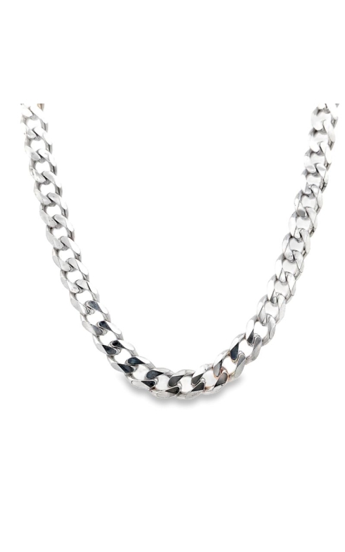 Estate Silver Curb Chain