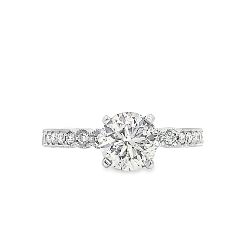 18k White Gold Diamond Engagement Ring 18k White Gold Diamond Engagement Ring
