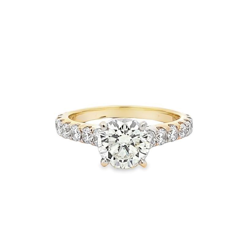 14k Yellow Gold Diamond Engagement Ring 14k Yellow Gold Diamond Engagement Ring