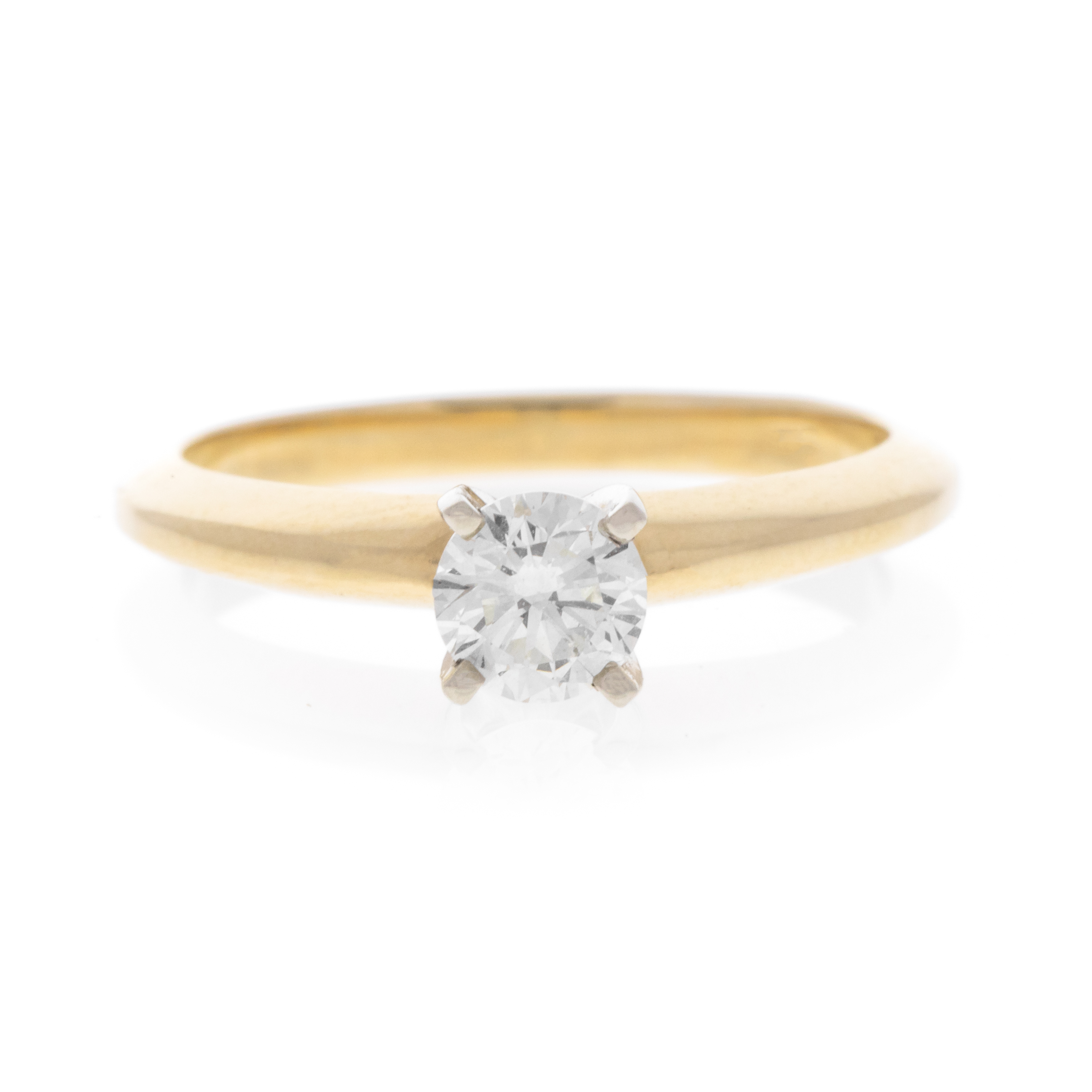 14K Yellow Gold Diamond Engagement Ring 14K Yellow Gold Diamond Engagement Ring