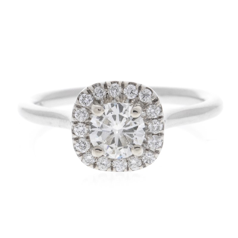 14K White Gold Diamond Engagement Ring 14K White Gold Diamond Engagement Ring