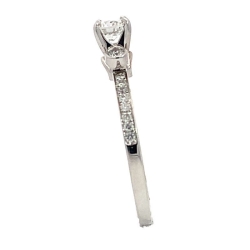 Diamond Center Engagement Ring thumbnail 3