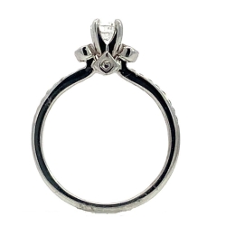 Diamond Center Engagement Ring thumbnail 4