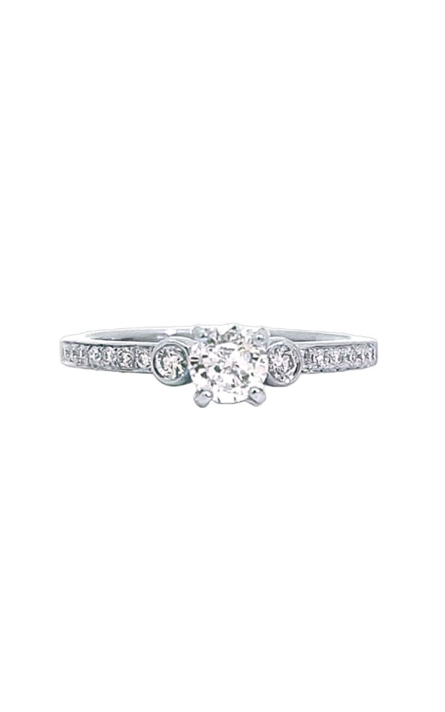 Diamond Center Engagement Ring