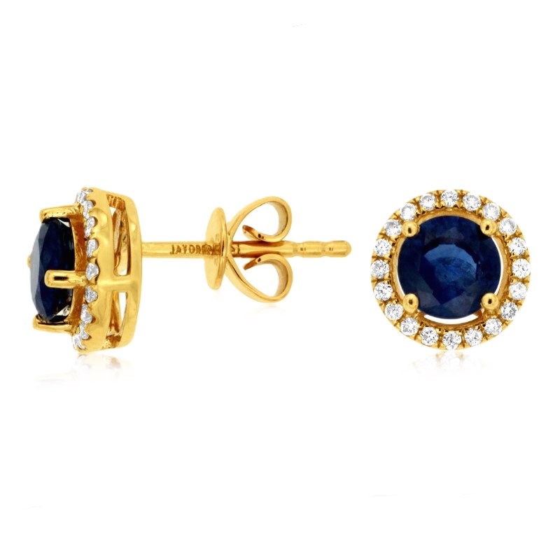 Sapphire & Diamond Earrings Sapphire & Diamond Earrings