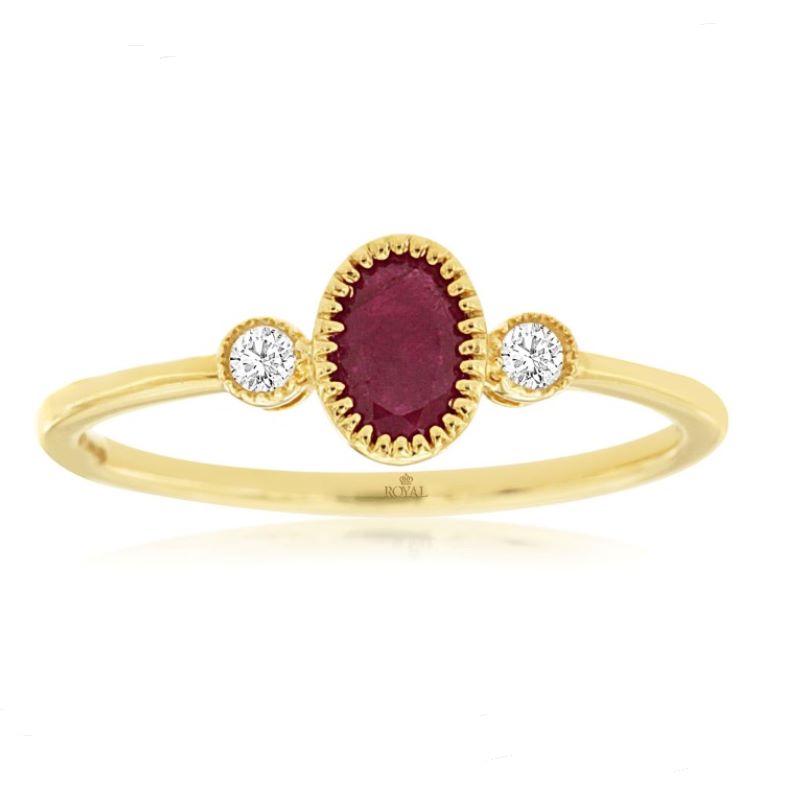 Ruby & Diamond Ring Ruby & Diamond Ring