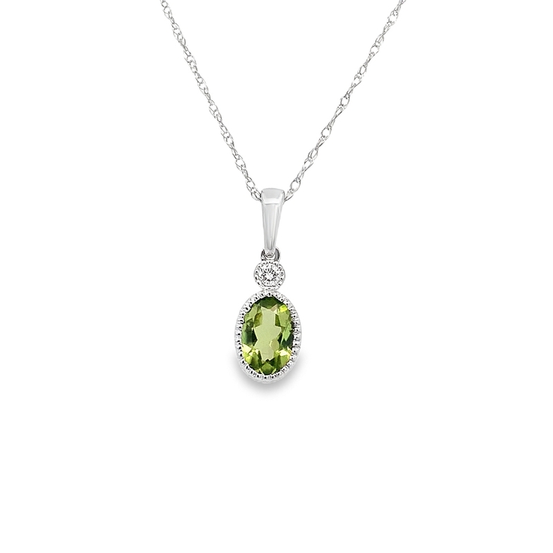 Emerald and Diamond Pendant Emerald and Diamond Pendant