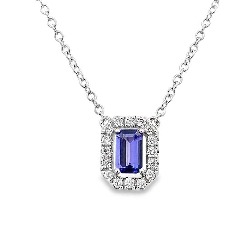 Tanzanite and Diamond Necklace Tanzanite and Diamond Necklace