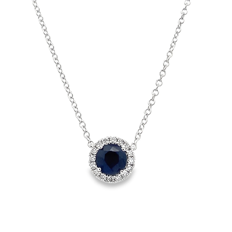 Sapphire and Diamond Necklace Sapphire and Diamond Necklace