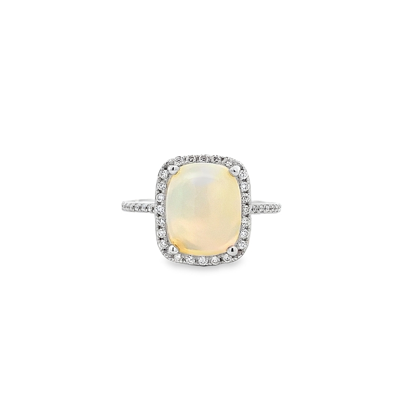 Opal and Diamond Ring Opal and Diamond Ring