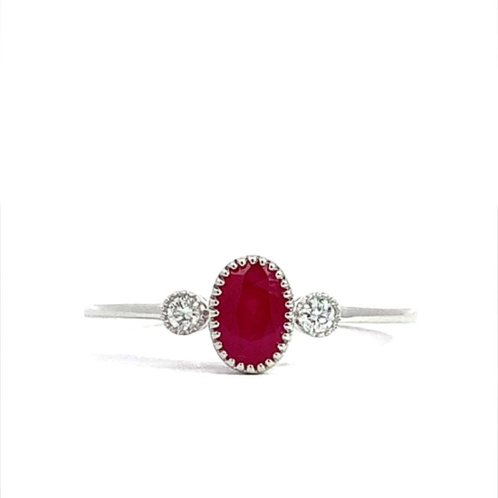 Ruby & Diamond Ring