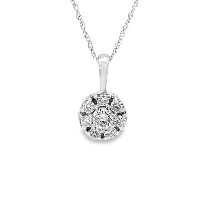 Diamond Cluster Pendant Diamond Cluster Pendant