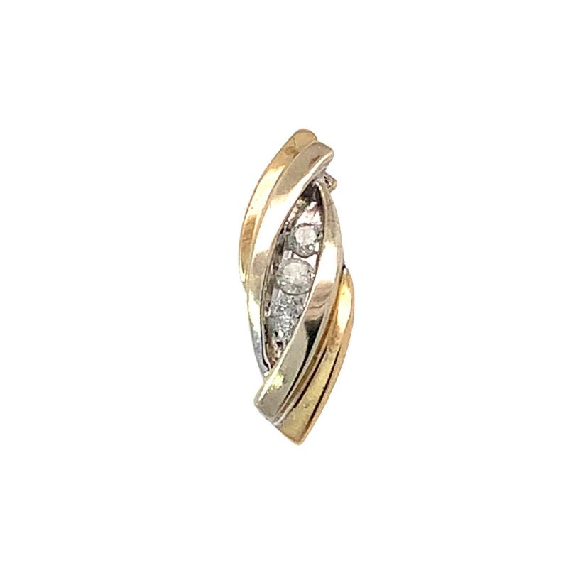 Estate Gold & Diamond Pendant Estate Gold & Diamond Pendant