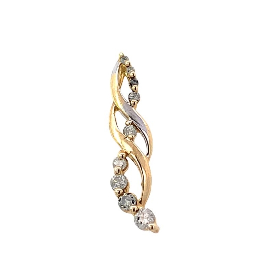 Estate Diamond Journey Pendant