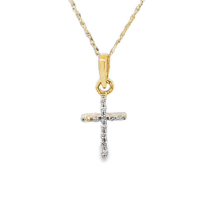 Diamond Cross Pendant