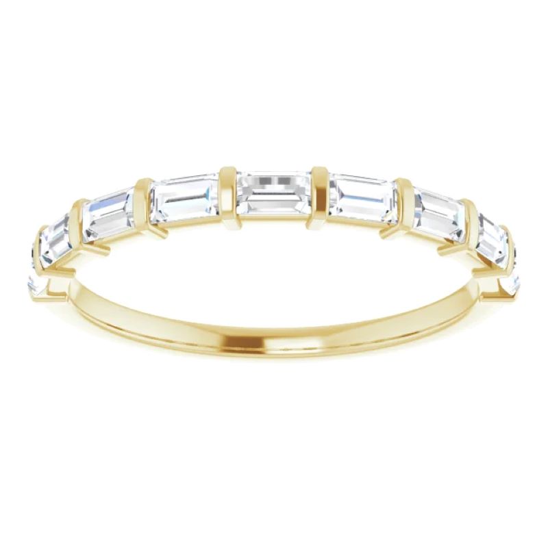 Baguette Diamond Band