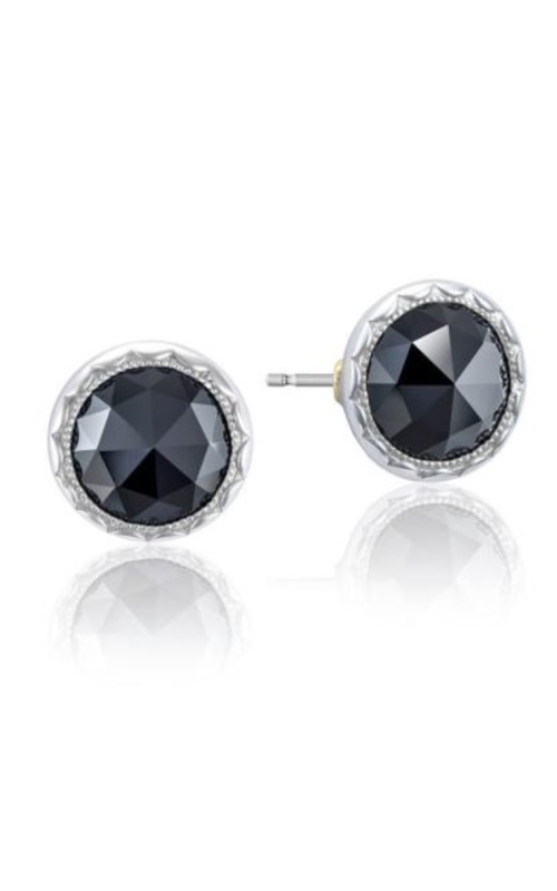 Tacori Bezel Studs featuring Black Onyx
