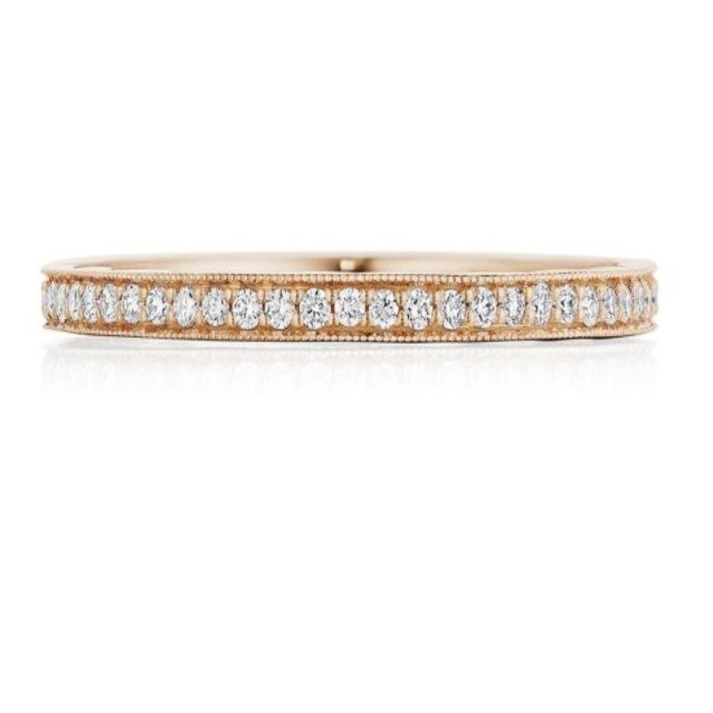 Tacori 14K Rose Gold Wedding Band