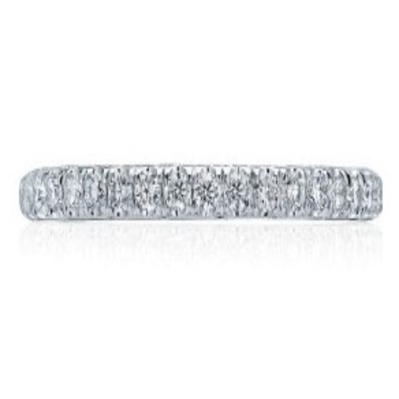 Tacori 18K White Gold Women's Wedding Band