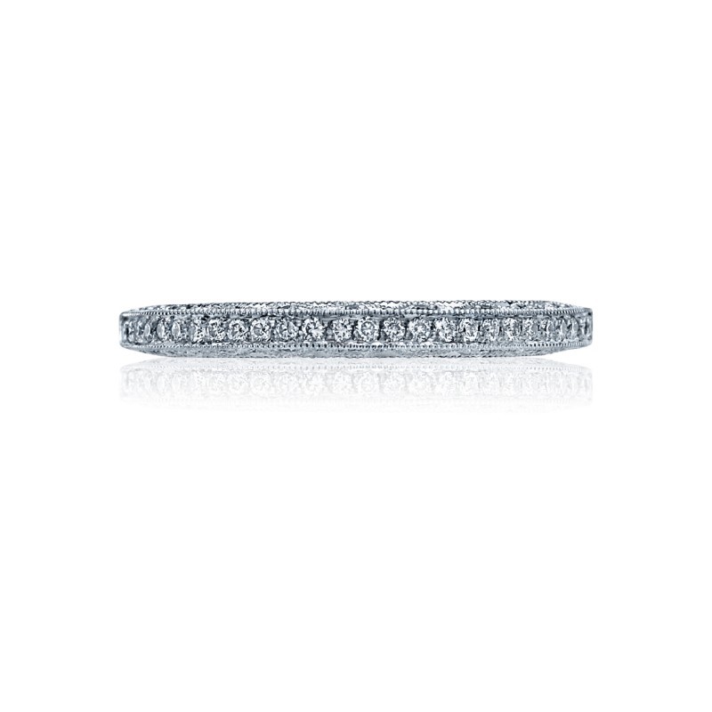 Tacori 18K White Gold Diamond Women's Wedding Band