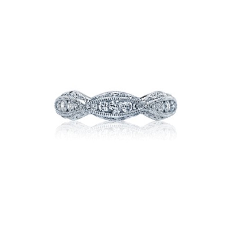 Tacori 18K White Gold Wedding Band Tacori 18K White Gold Wedding Band
