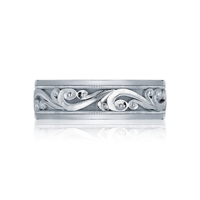 Tacori 18KW Men's Wedding Band