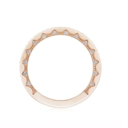 Tacori 14K Rose Gold Wedding Band thumbnail 2