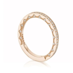 Tacori 14K Rose Gold Wedding Band thumbnail 3