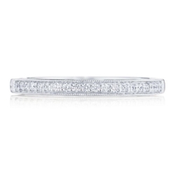 Tacori 14K White Gold Wedding Band thumbnail 1