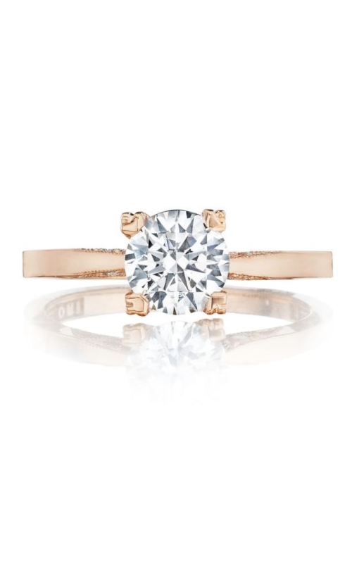 Tacori 18K Rose Gold Diamond Ring Semi-Mount