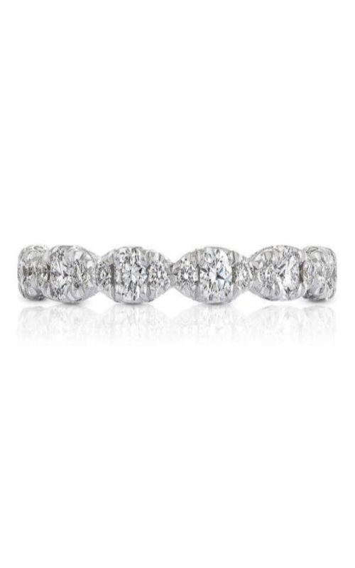 18K White Gold 3/4 Ladies Wedding Band