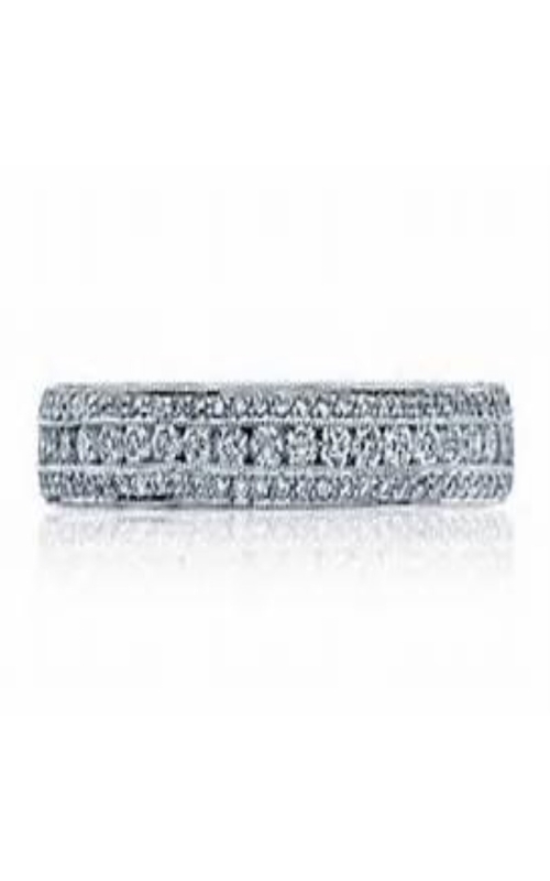 Tacori 18K White Gold Diamond Wedding Band