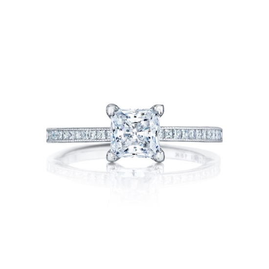 Tacori 18k White Gold Engagement Ring Semi Mount