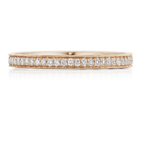 Tacori 14K Rose Gold Wedding Band