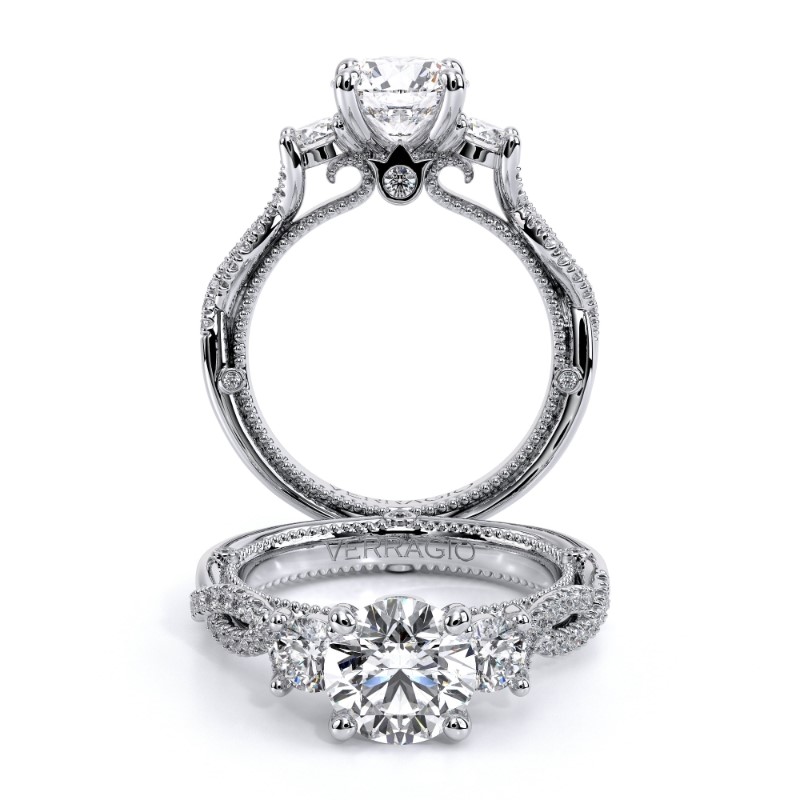Verragio 18K Two Tone Couture Engagement Ring Verragio 18K Two Tone Couture Engagement Ring