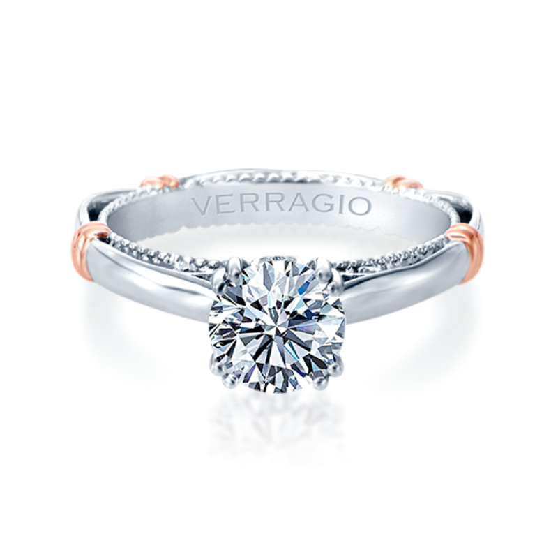 Verragio 14K White Gold Parisian Engagement Ring