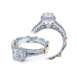 Verragio 14K Two Tone Parisian Engagement Ring thumbnail 2